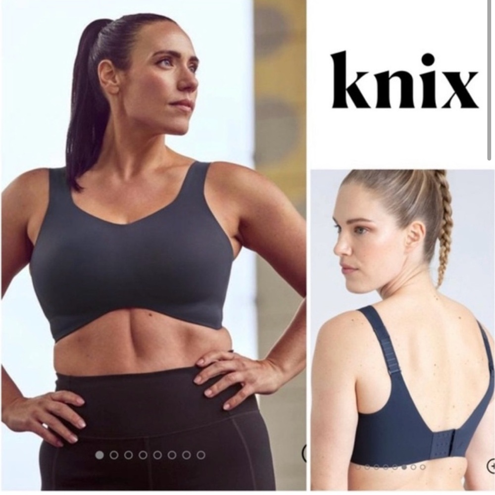Knix Dark Gray Sports Bra